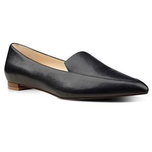 Nine West Abay Black Smoking Loafers